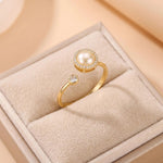 Adjustable Aesthetic Fidget Open Ring