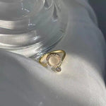 Adjustable Aesthetic Fidget Open Ring