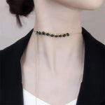 Adjustable Green Necklace
