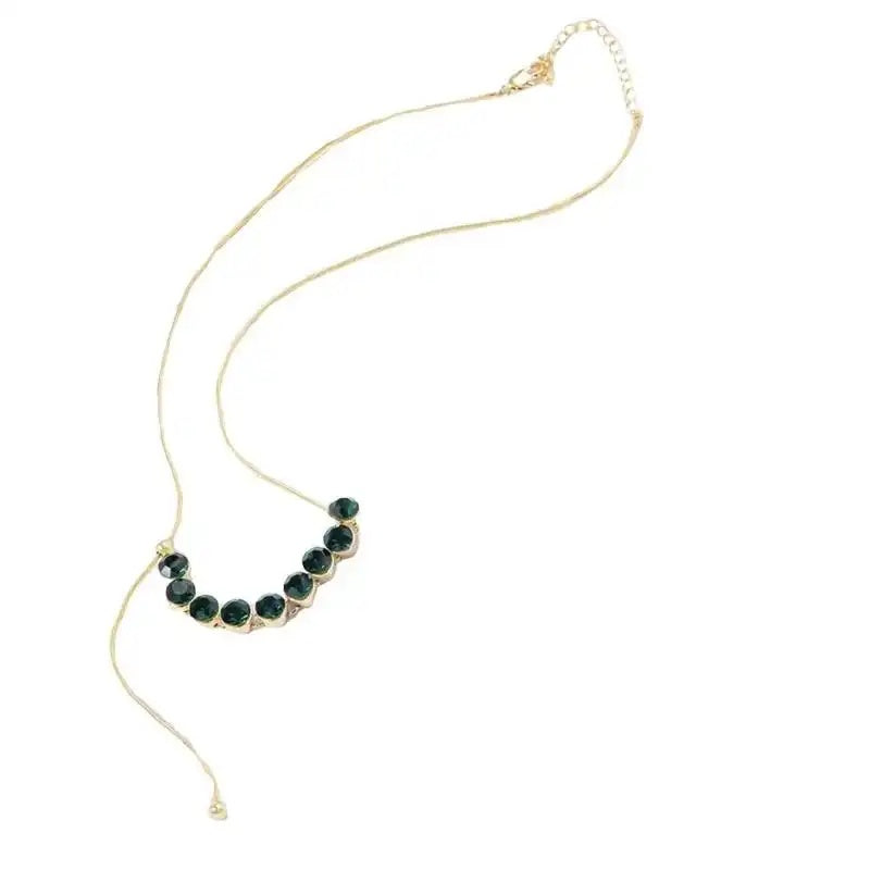 Adjustable Green Necklace