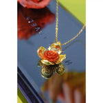 Aerospace Meteorite Drill Space Creation Pendant Necklace