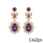 Aesthetic Cz Teardrop Drop Earrings