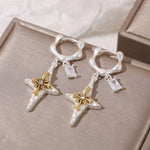 All-Match Ten-Frame Ear Hook Creative Earrings