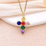 Alloy Cross Necklace