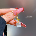 Apple Christmas Eve Stainless Steel Pendant Necklace
