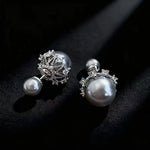 Australian White Crown Large Pearl Earrings