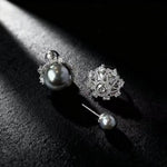 Australian White Crown Large Pearl Earrings