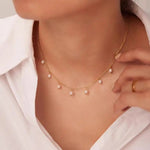 Beaded Tassel Pendant Necklace