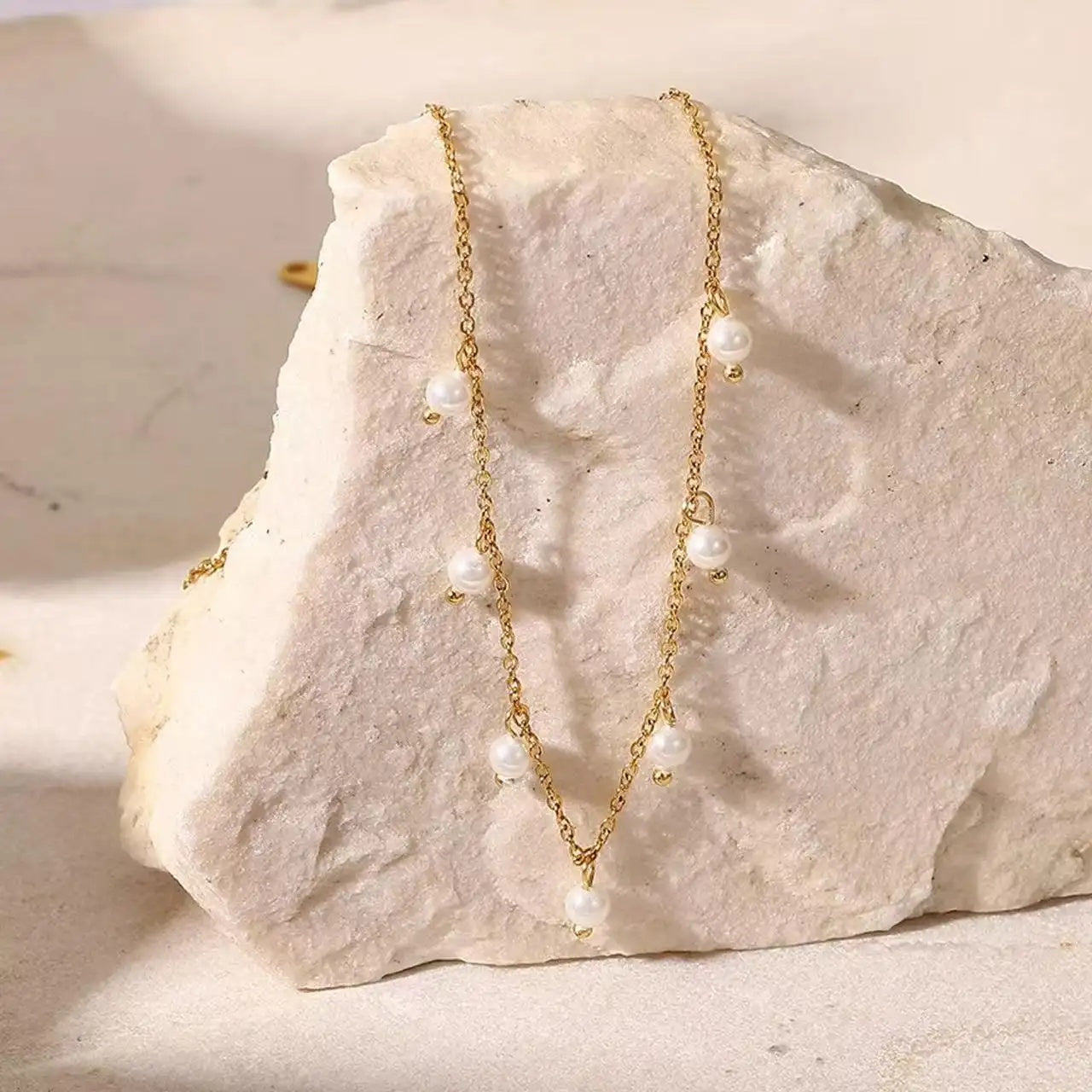 Beaded Tassel Pendant Necklace