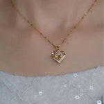 Beating Heart Pendant Necklace
