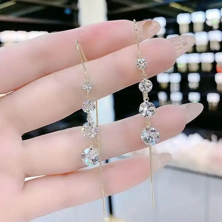 Bling Crystal Drop Earrings