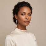 Blue Crystal Phoenix Earrings