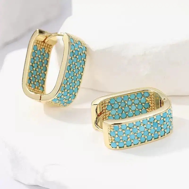 Blue Earrings