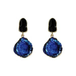 Blue Galaxy 14k Earrings