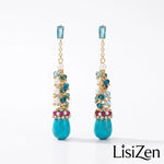 Bohemian Handmade Long Tassel Drop Earrings