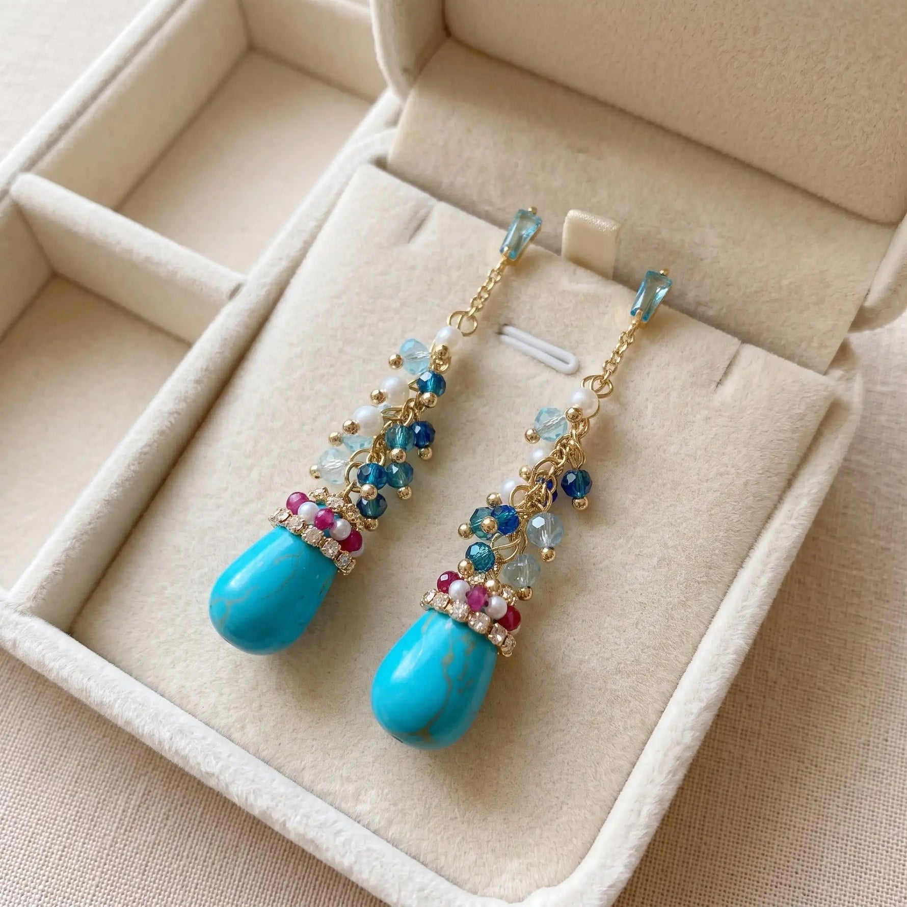 Bohemian Handmade Long Tassel Drop Earrings