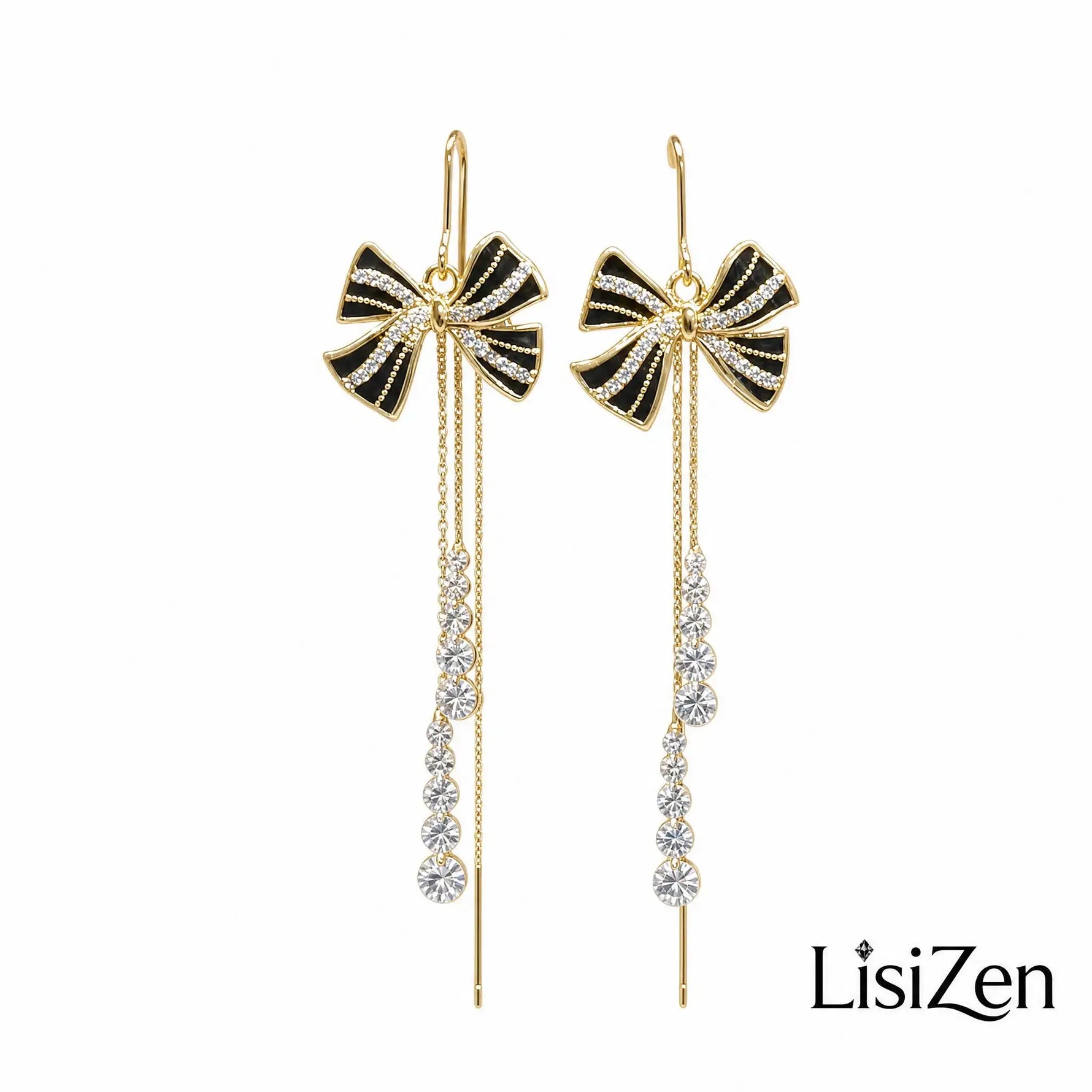 Bow Knot Drop Earrings