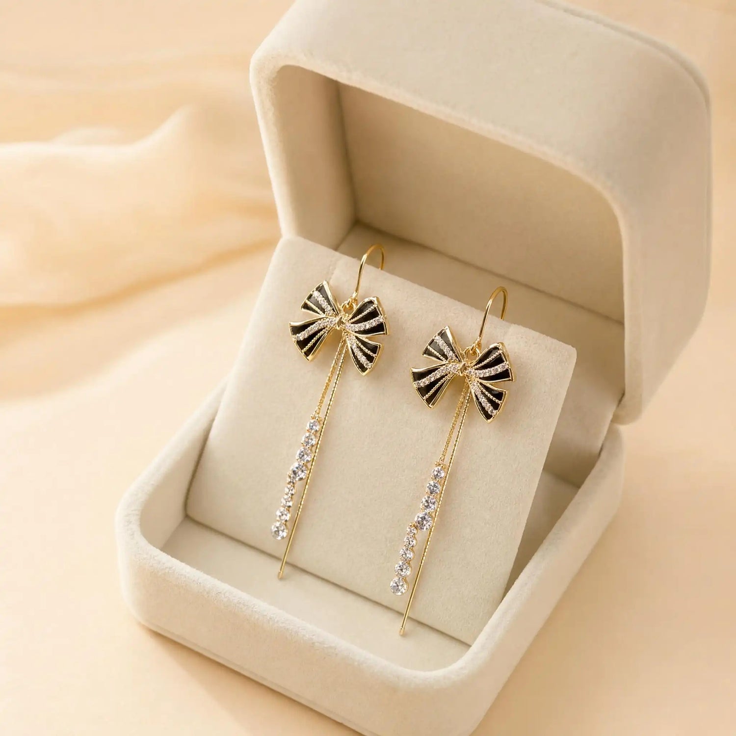 Bow Knot Drop Earrings