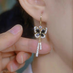 Butterfly Drop Earrings