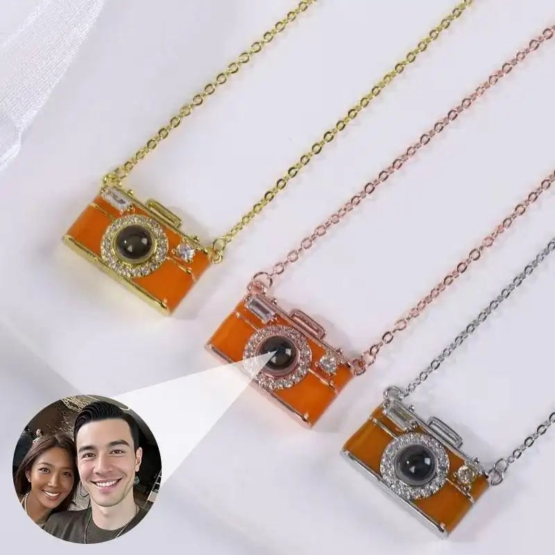 Camera Custom Photo Necklace