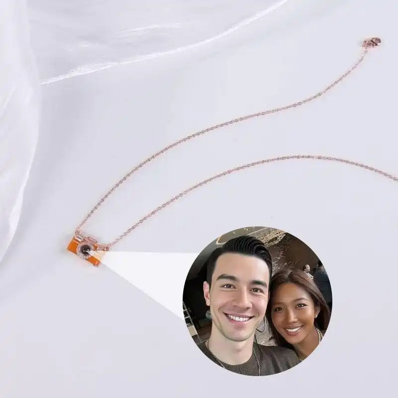 Camera Custom Photo Necklace
