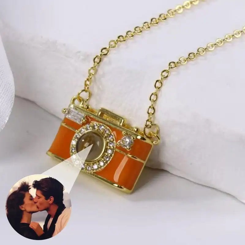 Camera Custom Photo Necklace