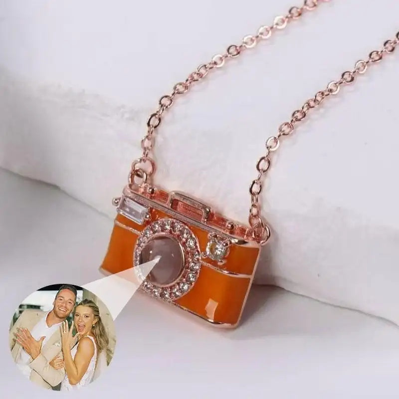 Camera Custom Photo Necklace