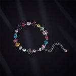 Candy Color Dopamine Crystal Geometric Bracelet