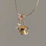 Carousel Gold- Spring Summer Necklace