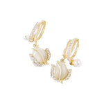 Cat Eye Tulip Earrings