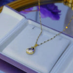 Cat Eye Tulip Necklace