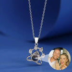 Cat Paw Custom Name Engraving Necklace