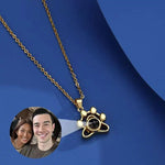 Cat Paw Custom Name Engraving Necklace