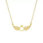 Celestial Angel Wing Necklace