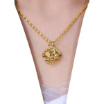 Champagne Cat Eye Necklace
