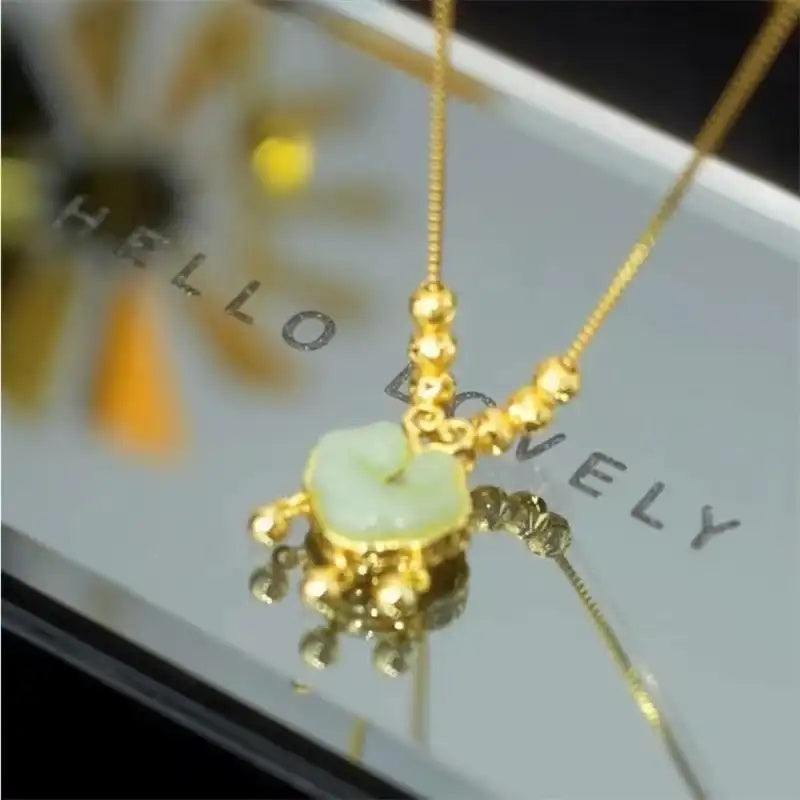 Chinese Ruyi Lock Necklace