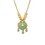 Chinese Ruyi Lock Necklace
