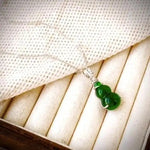 Chinese Sensetreasure Gourd Diamond Heart Necklace