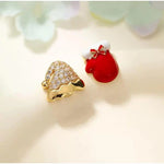 Christmas Cartoon Stud Earrings