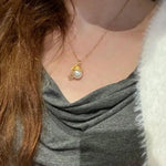 Christmas Hat and Star Pendant Necklace