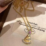Christmas Tree Pendant Necklace