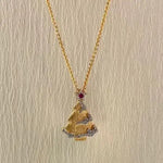 Christmas Tree Pendant Necklace