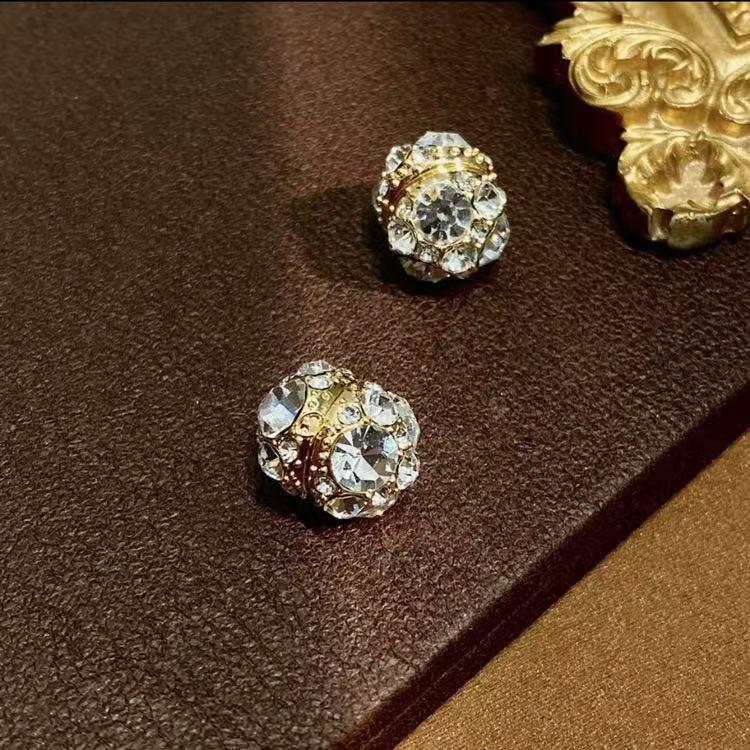 Clip-On No Piercing Rhinestones and Earrings