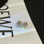 Clip-On No Piercing Rhinestones and Earrings