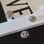 Clip-On No Piercing Rhinestones and Earrings