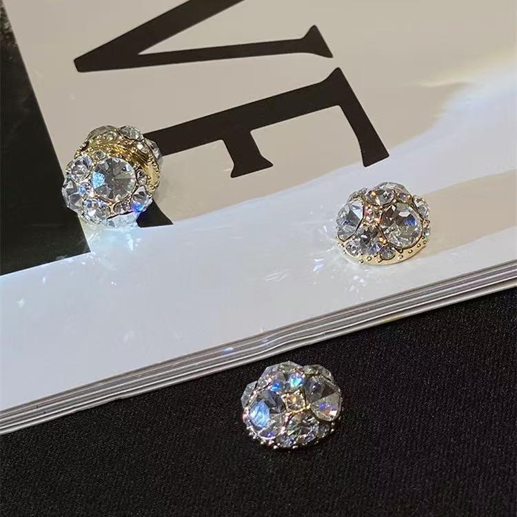 Clip-On No Piercing Rhinestones and Earrings