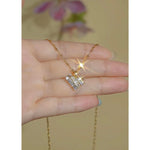 Coffee Heart Necklace