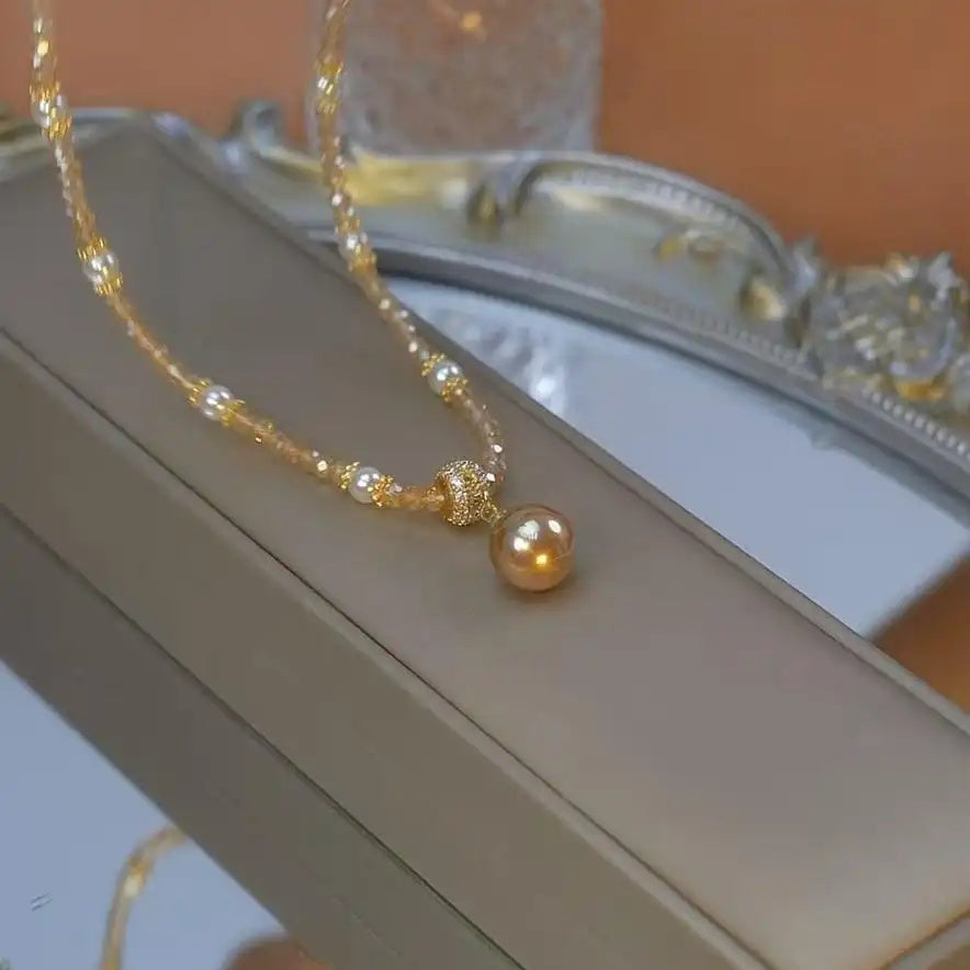 Coffee Tone Necklace