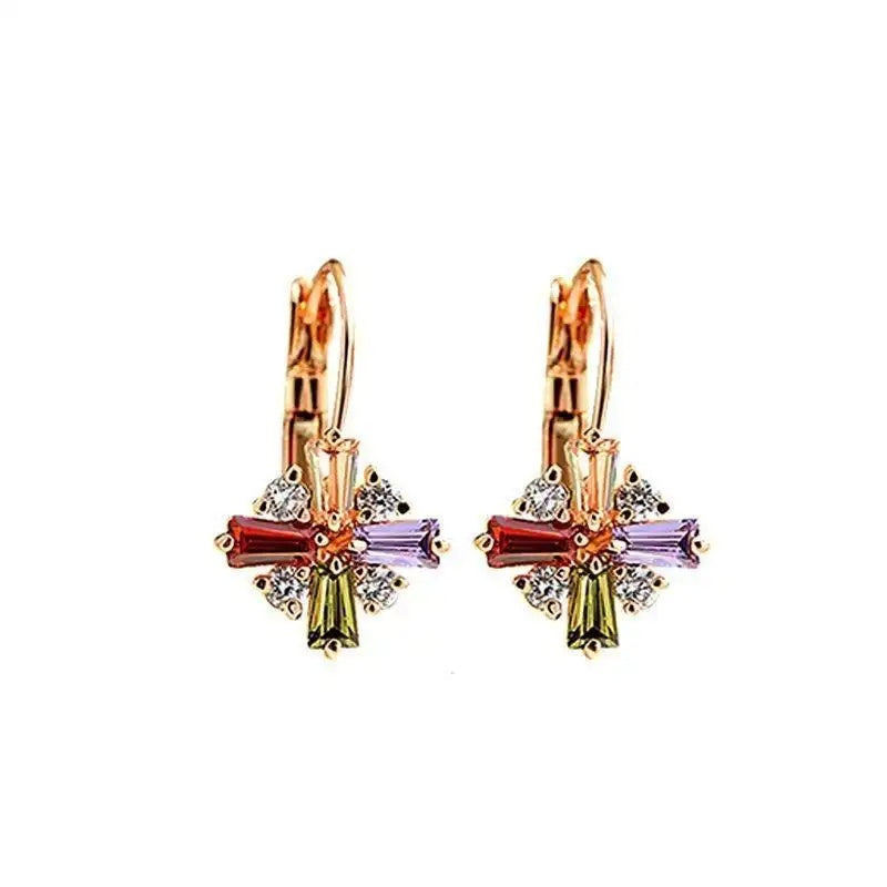 Colored Minimalist Earrings