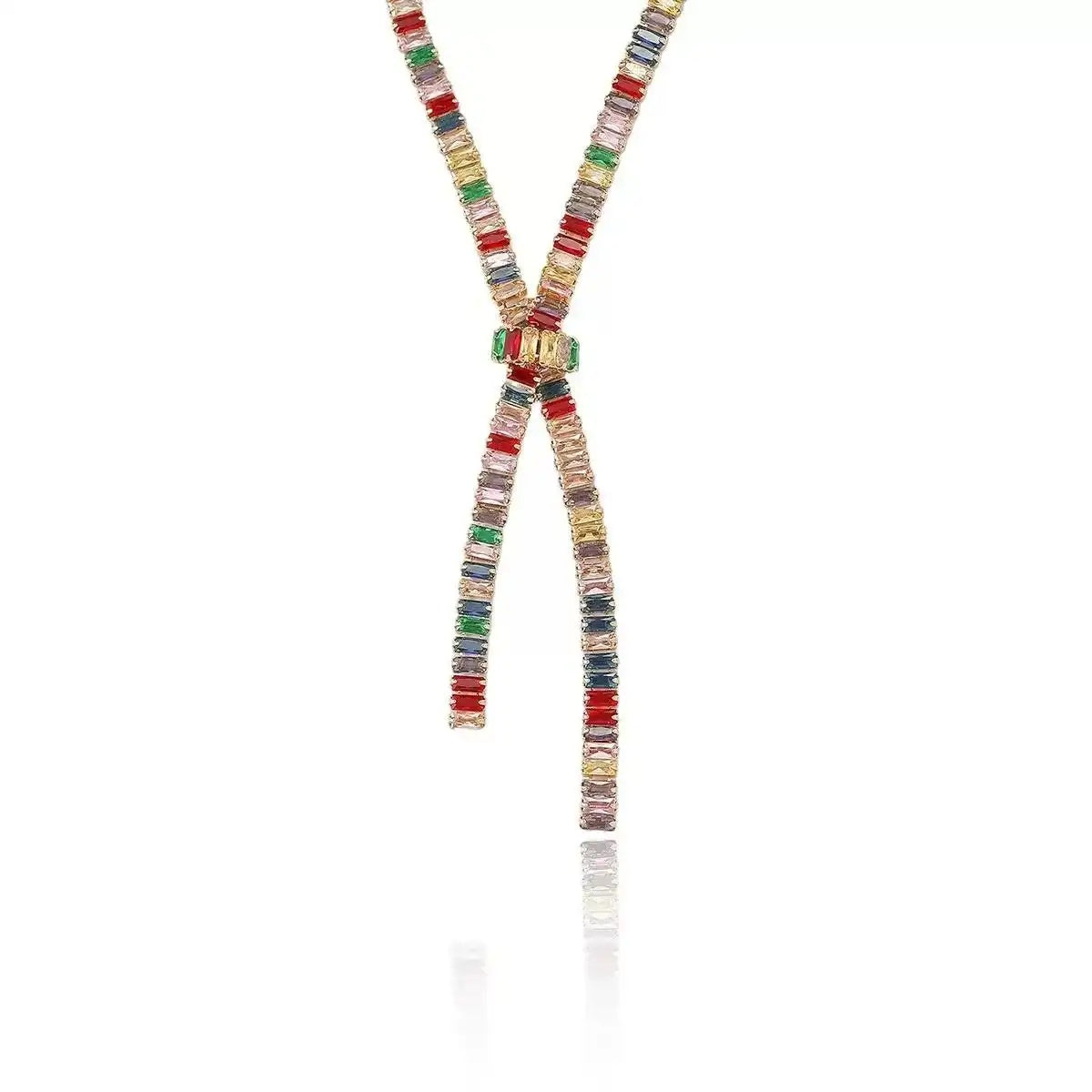Colorful Bowknot Jewelry Set